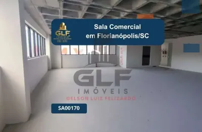 Sala comercial em florianópolis/sc com 156,72m² de área privativa