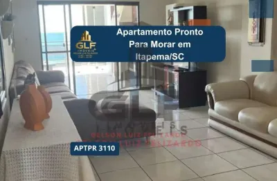 Apartamento pronto em itapema/sc bairro meia praia, com 250,27m² área privativa sendo 4 dormitórios e 2 suítes, 2 vagas  de garagem,  bem localizado