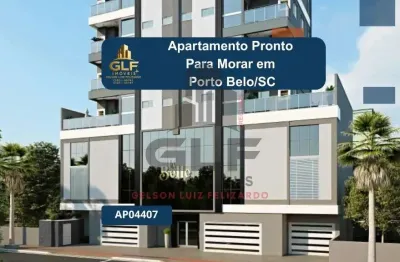 Apartamento pronto em porto belo/sc com 135m² área privativa sendo 3 suítes, 2 vagas de garagem, área de lazer completa
