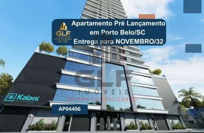 Apartamento pré lançamento em porto belo/sc com 70m² área privativa sendo 2 suítes, 1 vaga de garagem , área de lazer completa