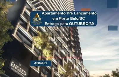 Apartamento pré lançamento em porto belo/sc com 81,00m² área privativa sendo 2 suítes, 2 vagas de garagem, área de lazer completa
