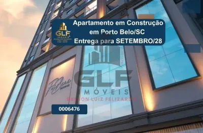 Apartamento em construção em porto belo/sc com 141,95m² área privativa com 3 dormitórios sendo 1 suíte, 2 vagas de garagem, lazer completo