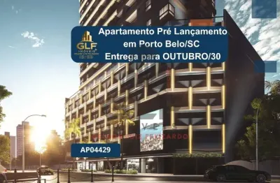 Apartamento pré lançamento em porto belo/sc com 105,00m² área privativa sendo 3 suítes, 2 vagas de garagem, área de lazer completa