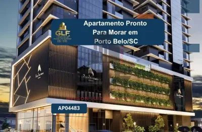 Apartamento Pronto em Porto Belo/SC com 3 suítes, 2 vagas de garagem, área de lazer completa