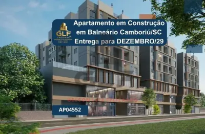 Apartamento em Construção em Balneário Camboriú/SC com 59m² área privativa com 2 dormitórios sendo 1 suíte 1 vaga de garagem