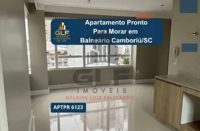 Apartamento Pronto para morar em Balneário Camboriú/SC com 160m² de área privativa sendo 3 suítes 3 vagas de garagem