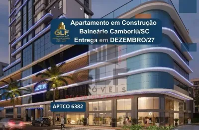 Apto em Construção em Balneário Camboriú, com 140,02m² área privativa sendo 4 suítes, 3 vagas de garagem