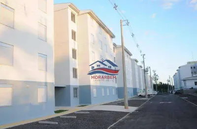 Apartamento à venda, 42 m² por r$ 129.000,00 - guajuviras - canoas/rs