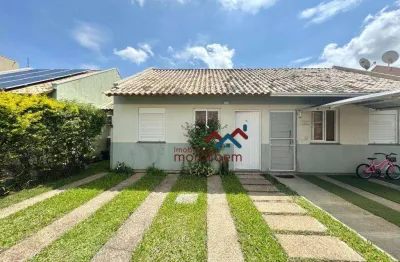 Casa com 2 dormitórios à venda, 64 m² por r$ 240.000 - são luis - canoas/rs