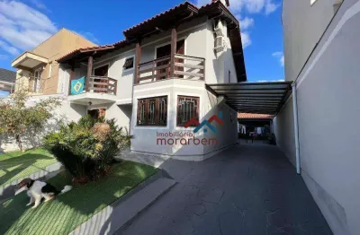 Casa com 3 dormitórios à venda, 190 m² por r$ 1.150.000 - marechal rondon - canoas/rs