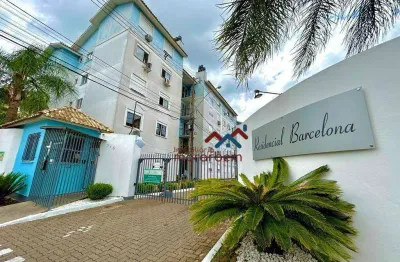 Apartamento com 3 dormitórios à venda, 60 m² por r$ 265.000 - igara - canoas/rs