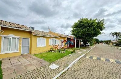 Casa com 2 dormitórios à venda, 79 m² por r$ 281.900 - rio branco - canoas/rs