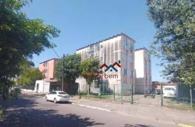 Apartamento com 2 dormitórios à venda, 39 m² por r$ 95.000 - guajuviras - canoas/rs