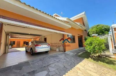 Casa com 5 dormitórios à venda, 350 m² por r$ 2.180.000 - marechal rondon - canoas/rs