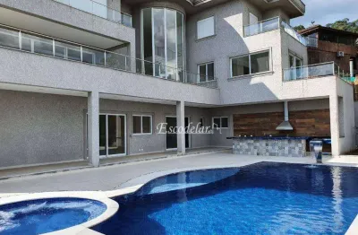 Casa com 5 dormitórios à venda, 1000 m² por r$ 20.000.000,00 - residencial tamboré - barueri/sp