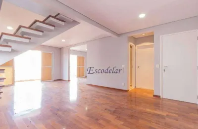 Cobertura à venda, 304 m² por r$ 3.900.000,00 - moema índios - são paulo/sp