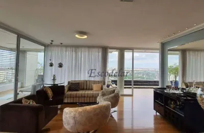 Cobertura, a venda, com 4 quartos, cozinha gourmet e sacada , 419 m² - alto da lapa - são paulo/sp