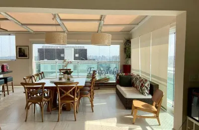 Cobertura com 2 dormitórios à venda, 171 m² por r$ 2.790.000,00 - campo belo - são paulo/sp