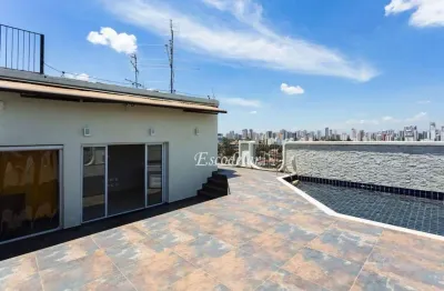 Cobertura com 2 dormitórios à venda, 182 m² por r$ 3.400.000,00 - moema - são paulo/sp