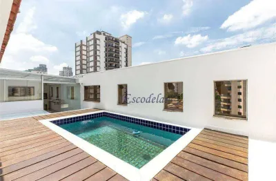 Cobertura com 4 dormitórios à venda, 300 m² por r$ 3.200.000,00 - moema - são paulo/sp