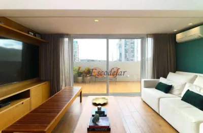 Apartamento garden com 2 quartos à venda, 150 m² por r$ 2.500.000 - pinheiros - são paulo/sp