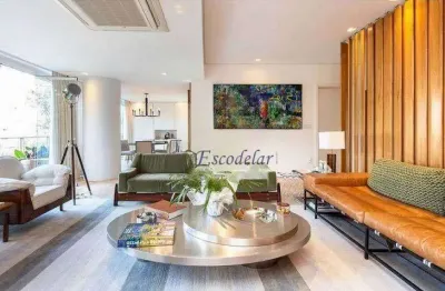 Apartamento com 2 dormitórios à venda, 164 m² por r$ 5.800.000,00 - itaim bibi - são paulo/sp