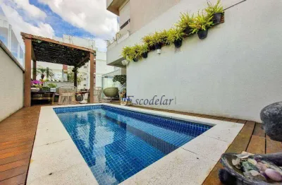 Cobertura à venda, 404 m² por r$ 6.699.000,00 - perdizes - são paulo/sp