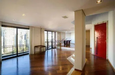 Cobertura com 4 dormitórios à venda, 600 m² por r$ 4.600.000,00 - pacaembu - são paulo/sp