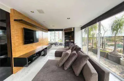 Cobertura com 3 dormitórios à venda, 373 m² por r$ 8.000.000,00 - moema - são paulo/sp