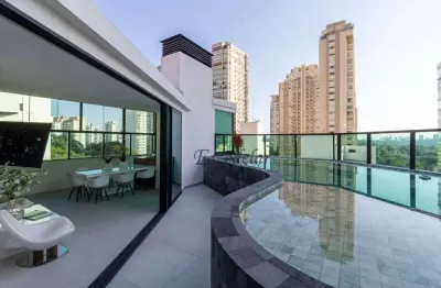 Cobertura com 5 dormitórios à venda, 476 m² por r$ 7.980.000,00 - campo belo - são paulo/sp