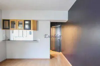 Apartamento com 1 dormitório à venda, 42 m² por r$ 490.000,00 - campo belo - são paulo/sp