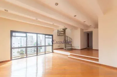 Cobertura à venda, 350 m² por r$ 3.500.000,00 - moema índios - são paulo/sp