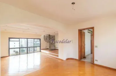 Cobertura para alugar, 350 m² por r$ 23.500,02/mês - moema índios - são paulo/sp