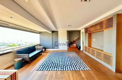 Cobertura com 3 dormitórios à venda, 223 m² por r$ 4.500.000,00 - jardim guedala - são paulo/sp