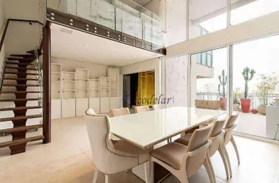 Apartamento duplex com 4 dormitórios à venda, 239 m² por r$ 4.600.000,00 - campo belo - são paulo/sp