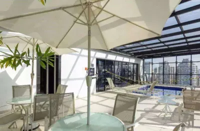 Apartamento com 1 quarto para alugar, 42 m², 1 vaga, com sacada, Jardim Europa - próximo parque do povo