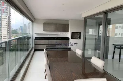 Apartamento com 4 dormitórios à venda, 192 m² por r$ 3.590.000,00 - campo belo - são paulo/sp