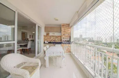 Apartamento com 3 dormitórios à venda, 145 m² por R$ 2.200.000,00 - Chácara Santo Antônio - São Paulo/SP