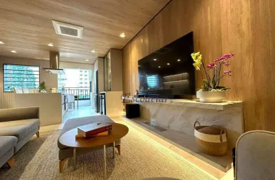 Apartamento com 2 dormitórios à venda, 76 m² por r$ 1.850.000,00 - campo belo - são paulo/sp