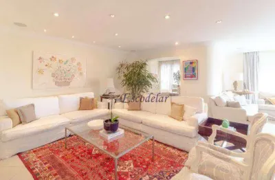 Cobertura com 5 dormitórios para alugar, 624 m² por r$ 41.244,66/mês - alto de pinheiros - são paulo/sp