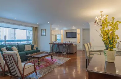 Apartamento para alugar, 147 m² por r$ 17.612,00/mês - moema - são paulo/sp