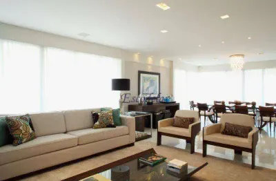 Apartamento com 4 dormitórios à venda, 442 m² por r$ 10.500.000,00 - campo belo - são paulo/sp