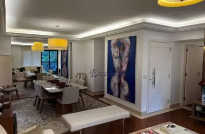 Apartamento para alugar, 170 m² por r$ 16.730,00/mês - indianópolis - são paulo/sp