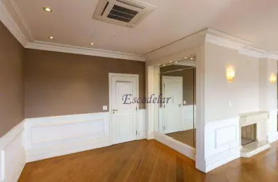 Cobertura com 4 dormitórios à venda, 546 m² por r$ 11.500.000,00 - campo belo - são paulo/sp