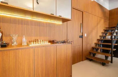 Apartamento duplex com 2 dormitórios à venda, 105 m² por r$ 2.000.000,00 - brooklin novo - são paulo/sp