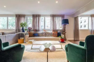 Apartamento para alugar, 175 m² por r$ 23.465,00/mês - itaim bibi - são paulo/sp