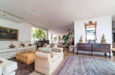 Cobertura com 4 dormitórios à venda, 420 m² por r$ 4.800.000,00 - jardim paulista - são paulo/sp