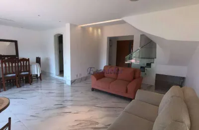 Cobertura com 3 dormitórios à venda, 287 m² por r$ 2.340.000,00 - brooklin paulista - são paulo/sp