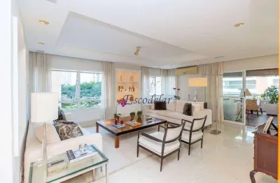 Apartamento com 4 dormitórios à venda, 243 m² por r$ 4.990.000,00 - moema - são paulo/sp