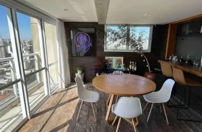 Cobertura com 2 quartos, 2 suítes, 2 vagas, à venda, 149 m².pinheiros - são paulo/sp